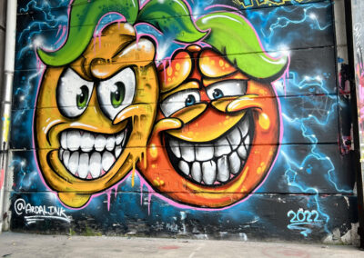 graffiti af Søren ardal Graffiti maler jylland graffiti, vægkunst, tatovør